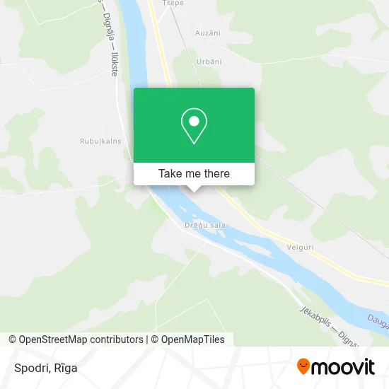Spodri map