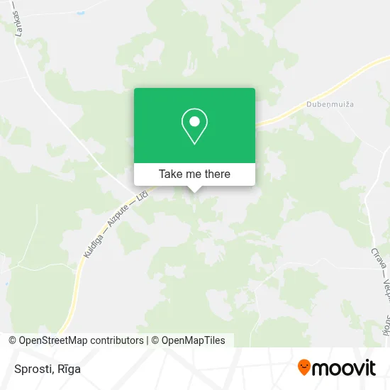 Sprosti map