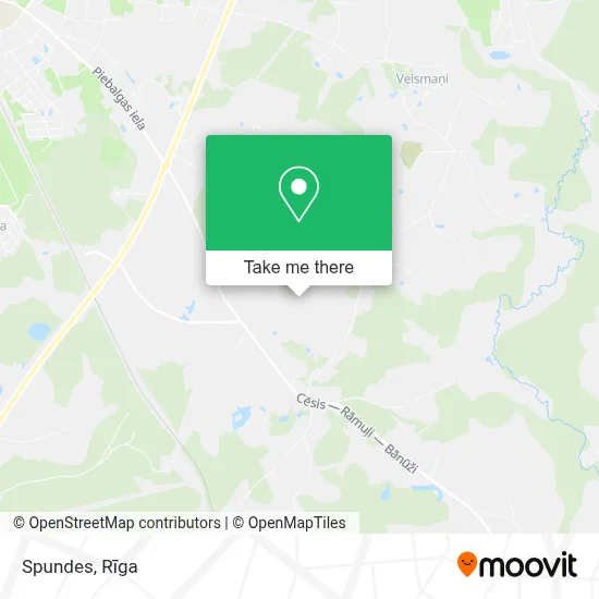 Spundes map