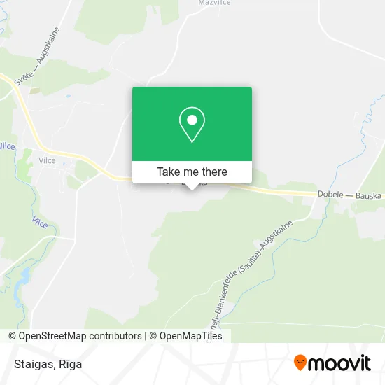 Staigas map
