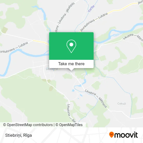 Stiebriņi map