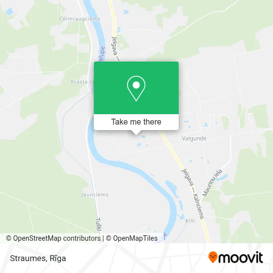 Straumes map