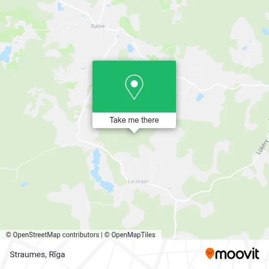 Straumes map