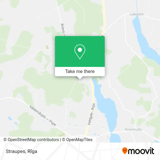 Straupes map