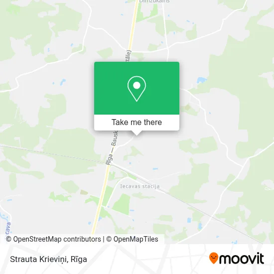 Strauta Krieviņi map