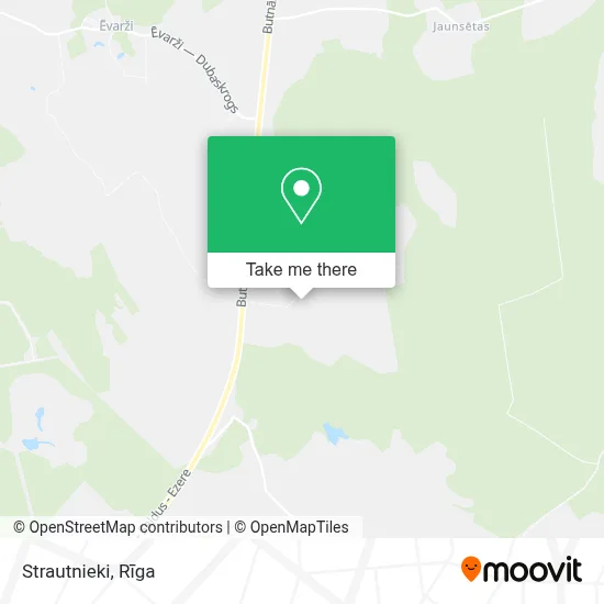 Strautnieki map