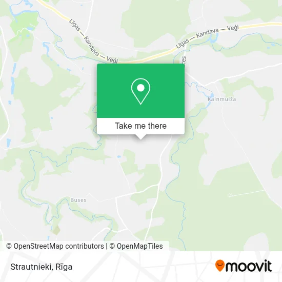 Strautnieki map
