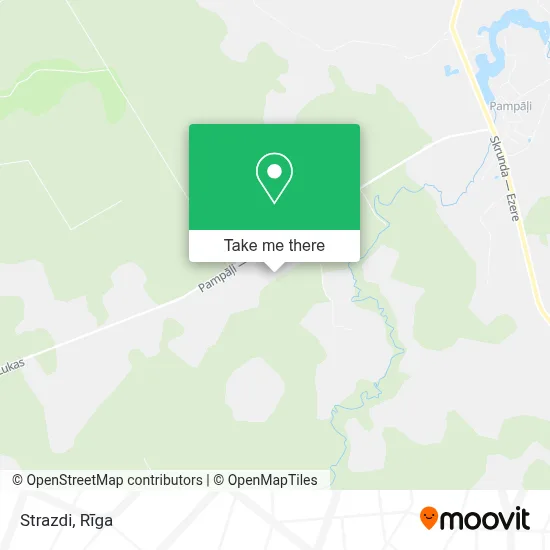 Strazdi map