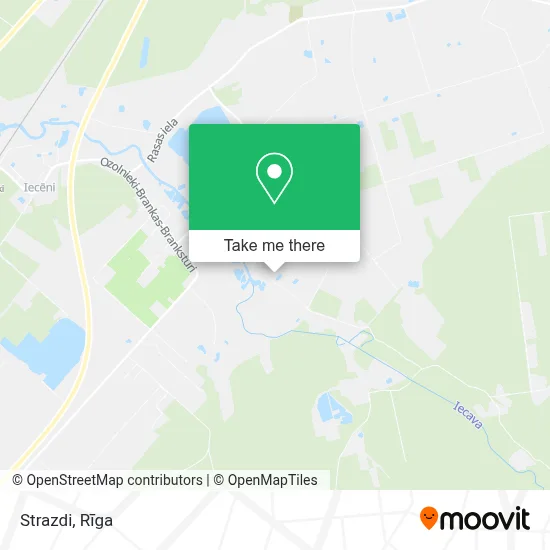 Strazdi map