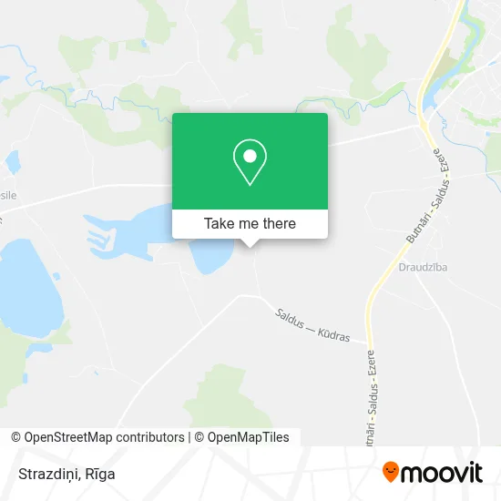 Strazdiņi map