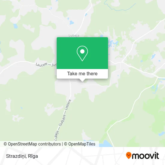 Strazdiņi map