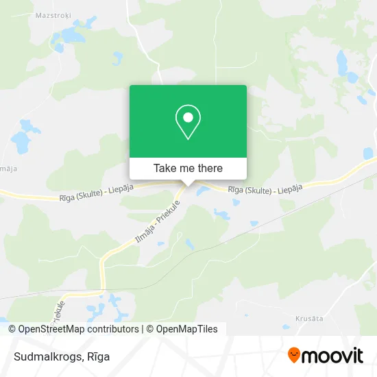 Sudmalkrogs map