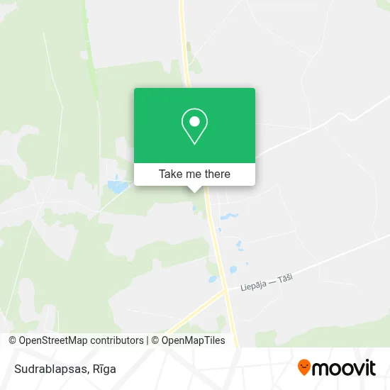 Sudrablapsas map