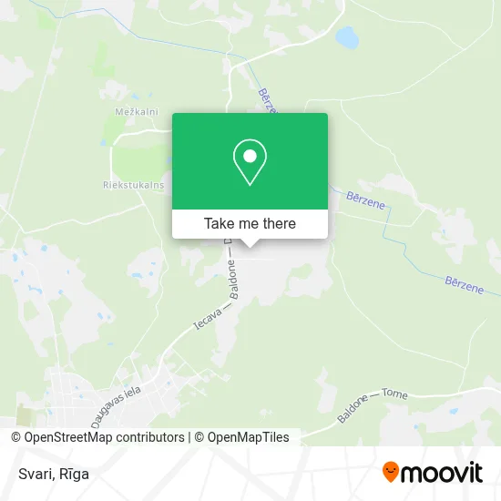 Svari map