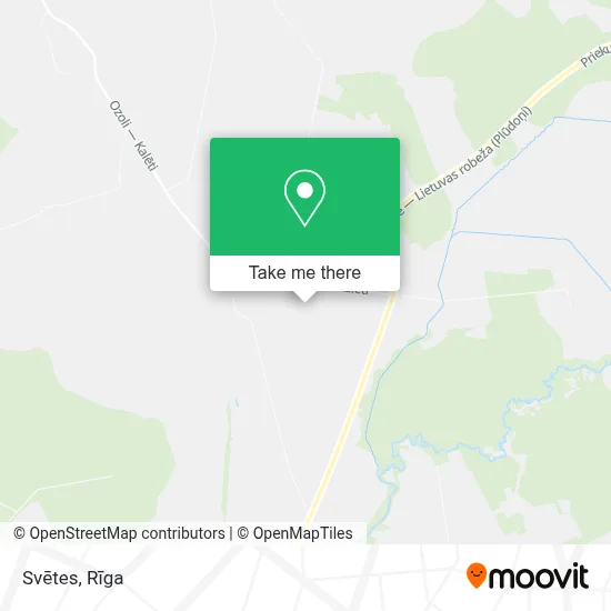Svētes map
