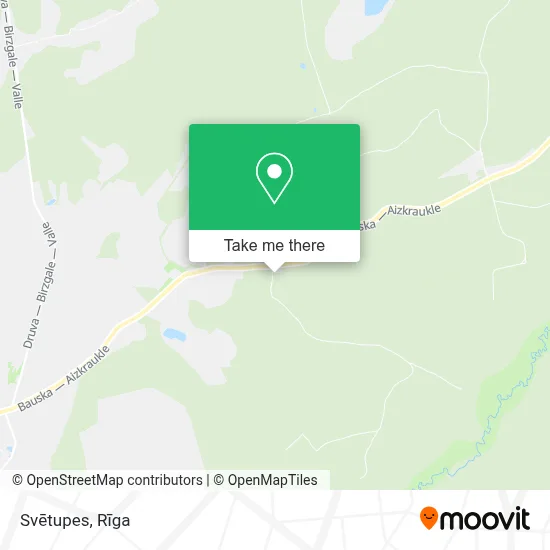 Svētupes map