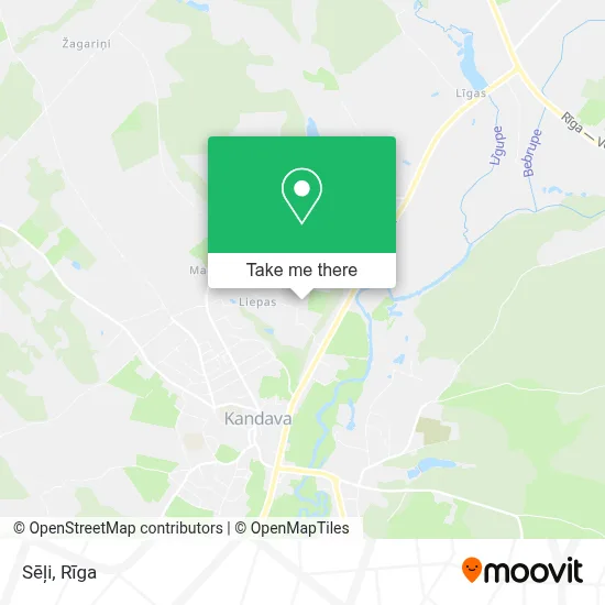 Sēļi map