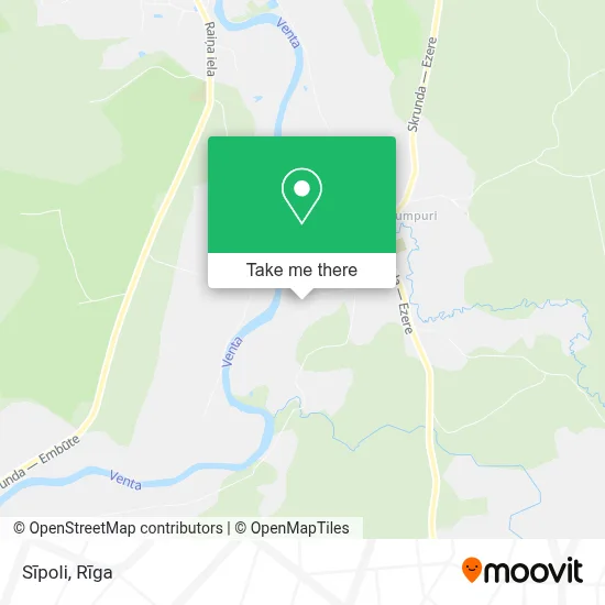 Sīpoli map