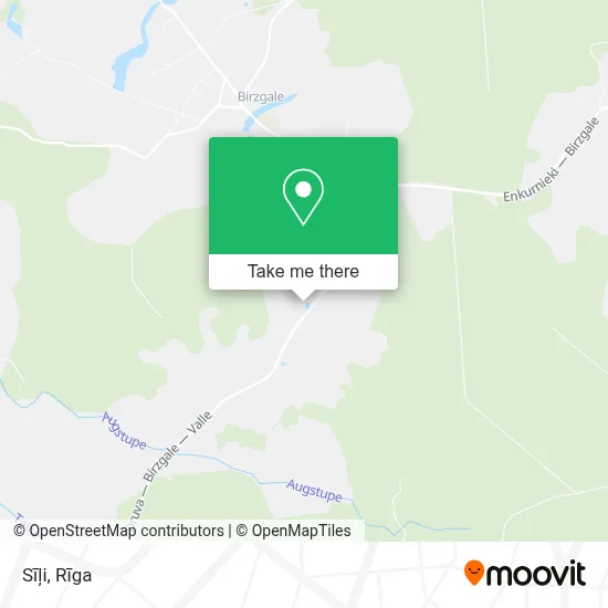 Sīļi map