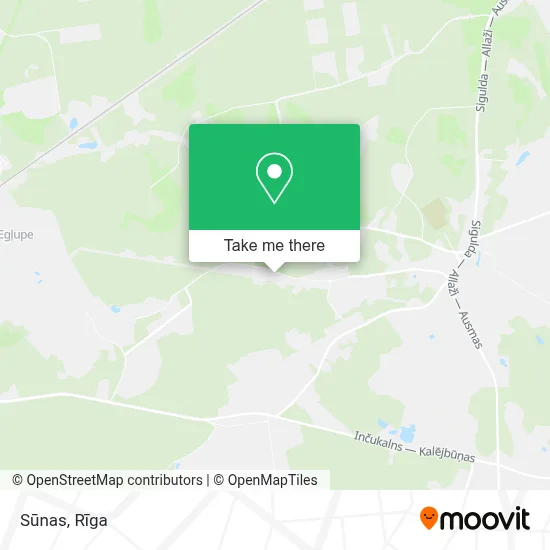 Sūnas map