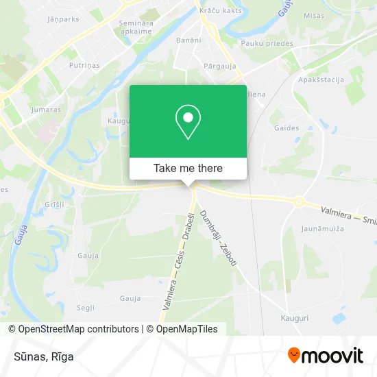 Sūnas map