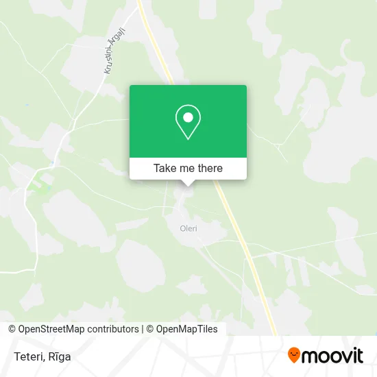 Teteri map