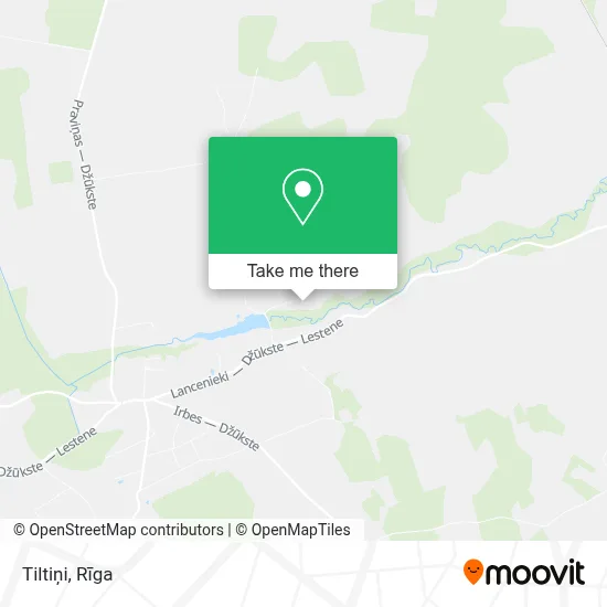 Tiltiņi map