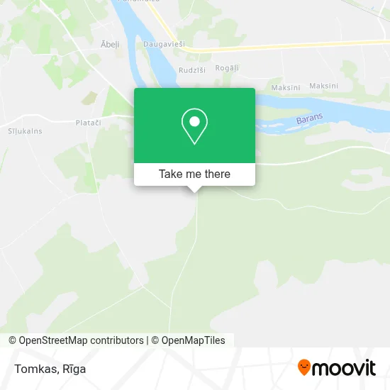 Tomkas map