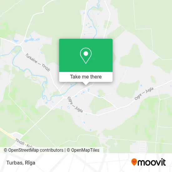Turbas map