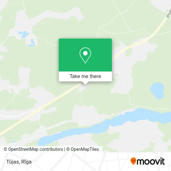 Tūjas map