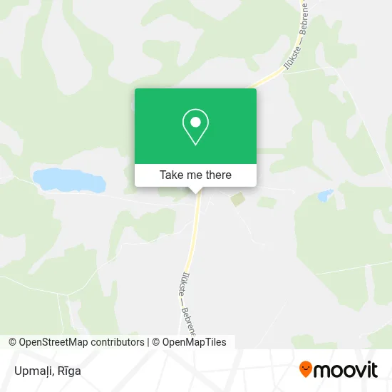 Upmaļi map