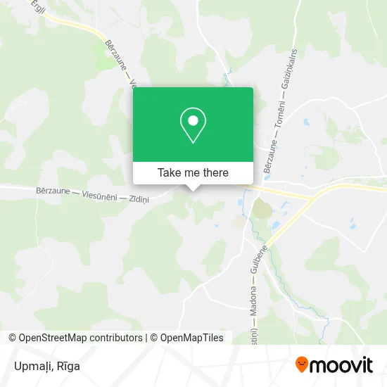 Upmaļi map
