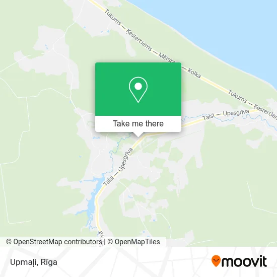 Upmaļi map