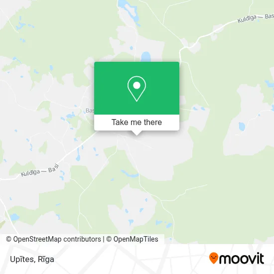 Upītes map