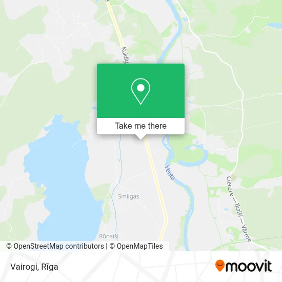 Vairogi map