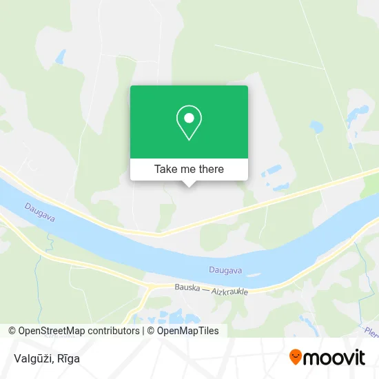 Valgūži map