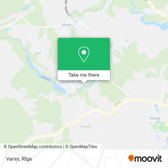 Variņi map