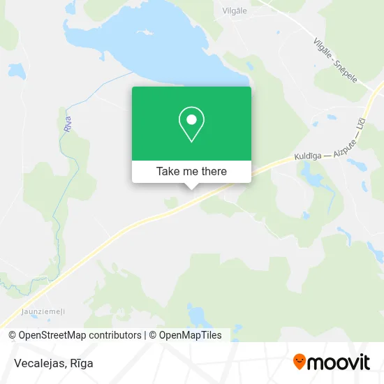 Vecalejas map