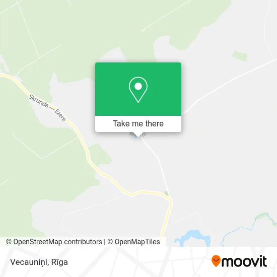 Vecauniņi map