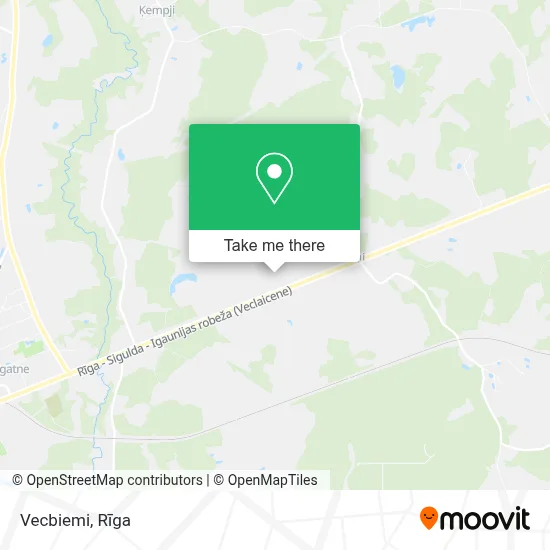 Vecbiemi map