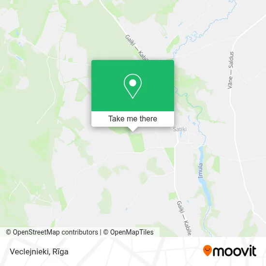 Veclejnieki map