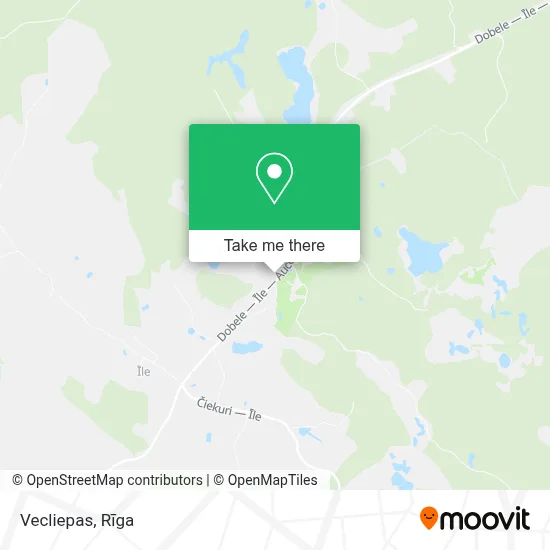 Vecliepas map