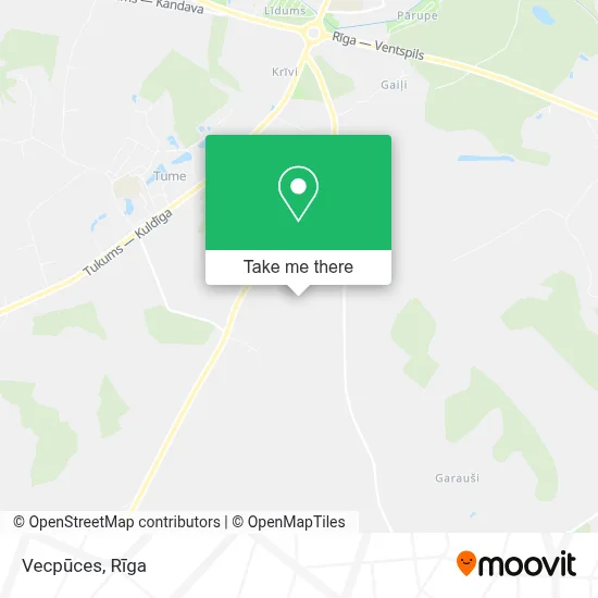 Vecpūces map