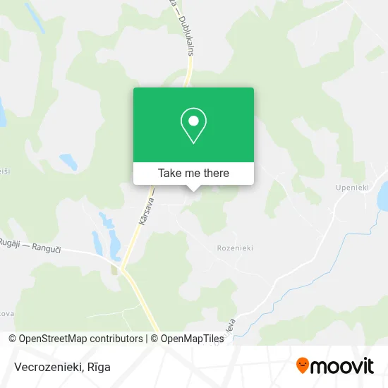 Vecrozenieki map