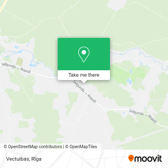 Vectuibas map