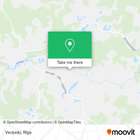 Vecķeiķi map