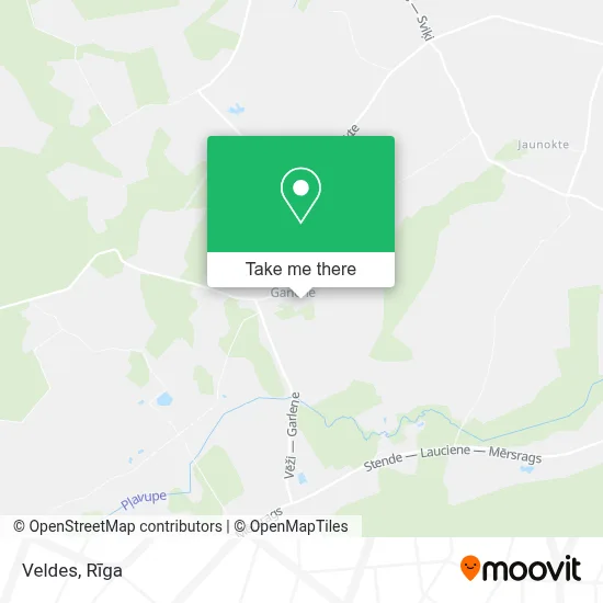 Veldes map