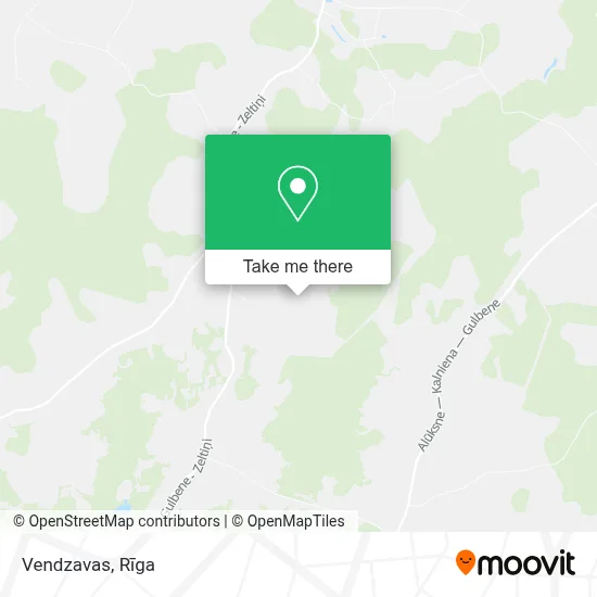 Vendzavas map