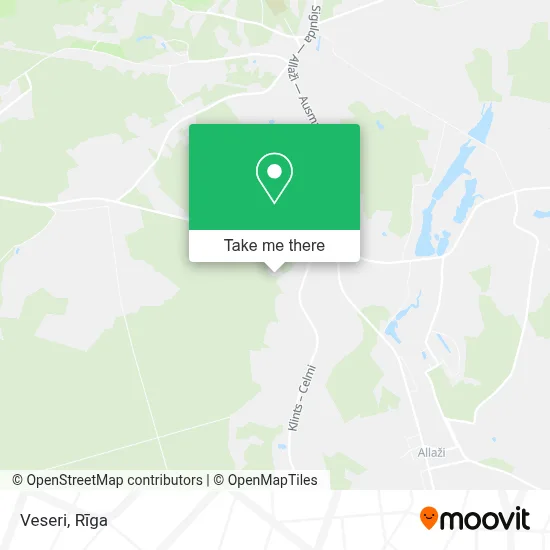 Veseri map