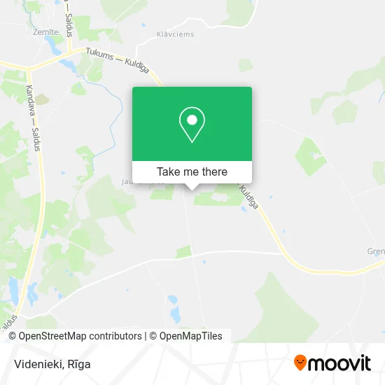 Videnieki map